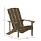 Flash Furniture Mahogany Poly Resin Adirondack Chairs, 2PK 2-JJ-C14501-MHG-GG - alternate 5